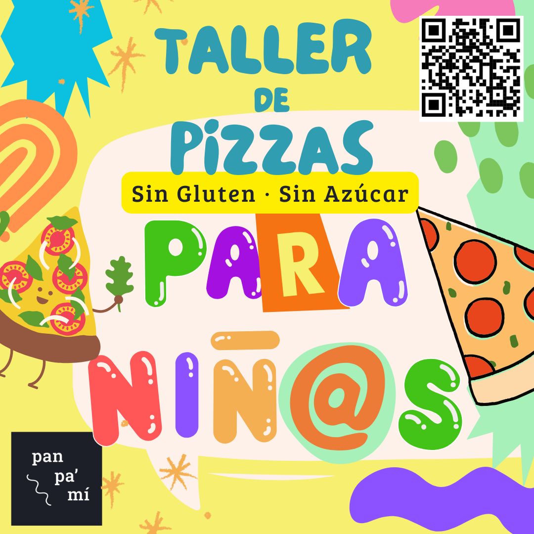 Taller de Pizzas · Cocina Infantil SIN GLUTEN