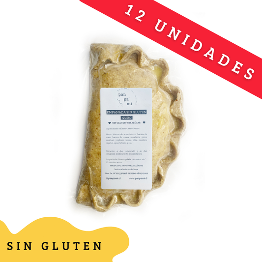 Empanadas Sin Gluten (Pack 12 unidades)