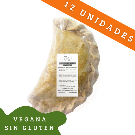 Empanadas Sin Gluten y Veganas (Pack 12 unidades)